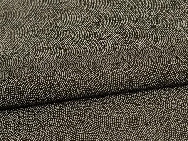 平和屋着物＊夏物　江戸小紋　変わり絽　作家物　鮫小紋柄　ロング丈　正絹　逸品　AABG3917jd_4