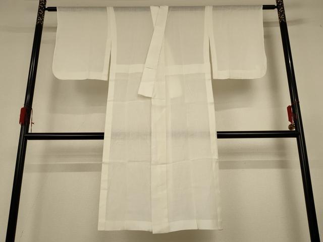 平和屋着物＊夏物　長襦袢　絽　鳥の子色　正絹　逸品　AABG3960jd