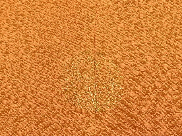 平和屋着物●訪問着　駒刺繍　枝花文　金彩　ロング丈　正絹　逸品　AABG4584fy_6