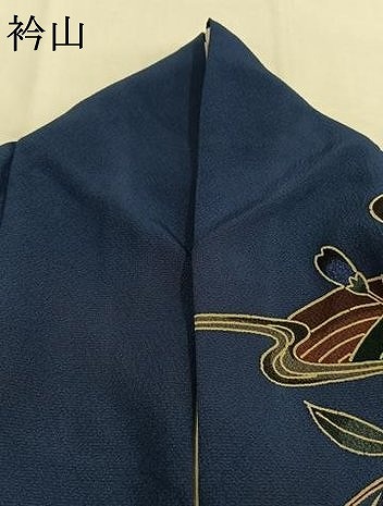 平和屋着物●豪華振袖　紅型　風景花文　暈し染め　正絹　逸品　AABG4740fy_6