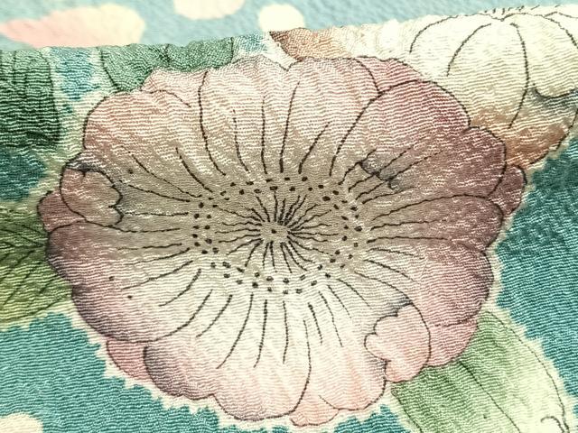 平和屋着物●訪問着　作家物　絞り　辻が花　暈し染め　正絹　逸品　AABG4765fy_5
