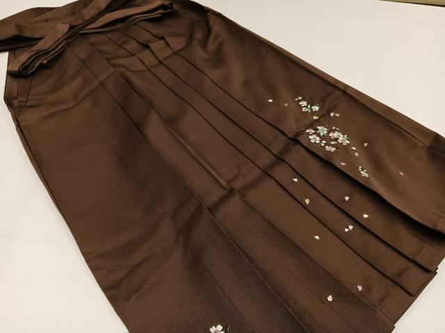 平和屋着物●女性　行灯袴　舞桜文　洗える着物　AABG4905ph