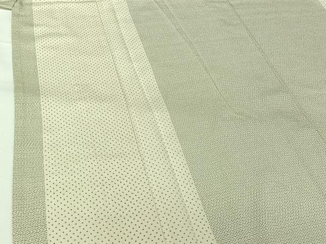平和屋着物▽本塩沢　単衣　蚊絣　松坂屋扱い　正絹　逸品　AABG5629jh 平和屋着物○本塩沢 蚊絣 正絹 逸品 未使用 AABH8397phの通販 by 平和