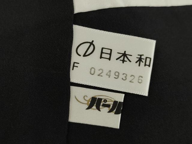 平和屋着物●上質な小紋　格子　正絹　逸品　AABG5805ck_6