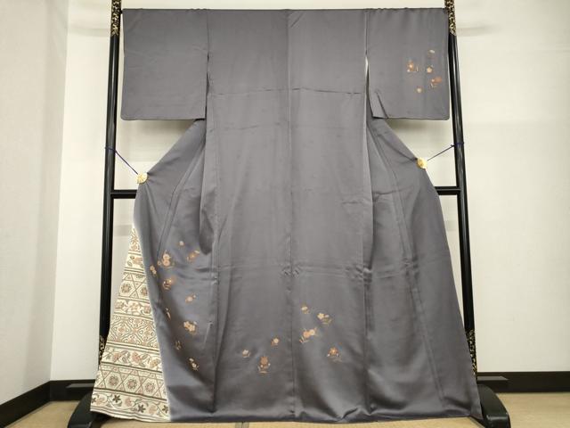 平和屋着物●総刺繍　訪問着　中国三大刺繍　相良刺繍　舞花文　ますいわ屋扱い　正絹　逸品　AABG5847ck 平和屋着物○総刺繍 訪問着 中国三大刺繍 相良刺繍 舞花文