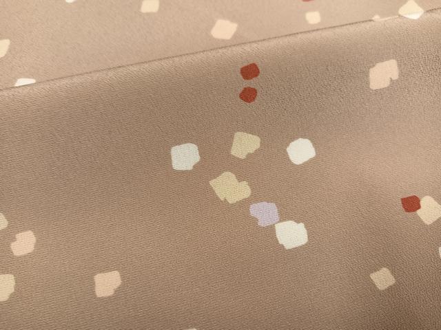 平和屋着物●洗える最高級着物　＜英＞はなぶさ謹製　小紋　箔散らし　洗える着物　AABG6516ph_5