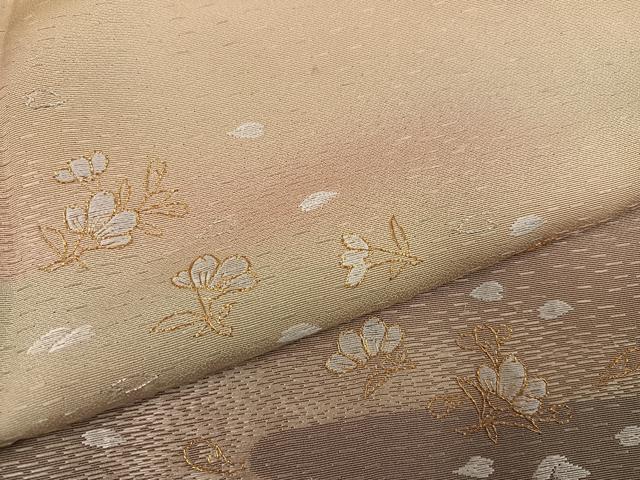 平和屋着物●訪問着　刺繍　霞草花文　暈し染め　金銀糸　丹後ちりめん　正絹　逸品　AABG6518ph_4