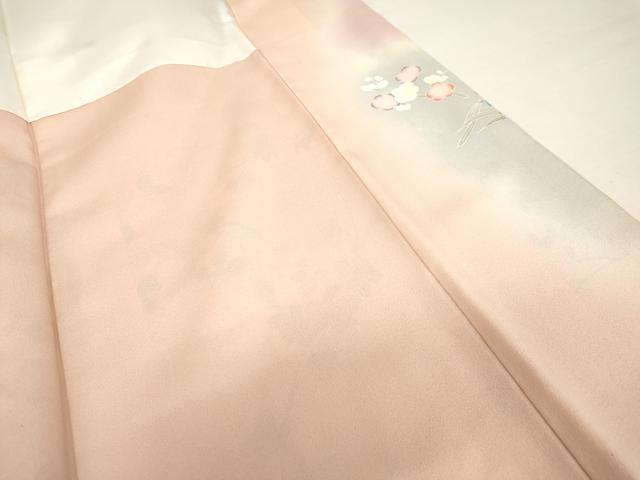 平和屋着物●訪問着　友禅　枝花文　暈し染め　正絹　逸品　AABG6616cs_7