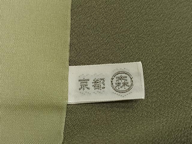 平和屋着物●訪問着　紬地　中国三大刺繍　汕頭刺繍　スワトウ刺繍　松竹梅風景文　正絹　逸品　AABG7344ph_7