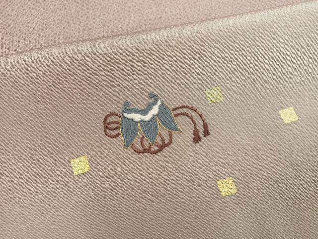 平和屋着物●訪問着　刺繍　宝尽くし　暈し染め　鬼しぼ縮緬　正絹　逸品　AABG7360ph_5