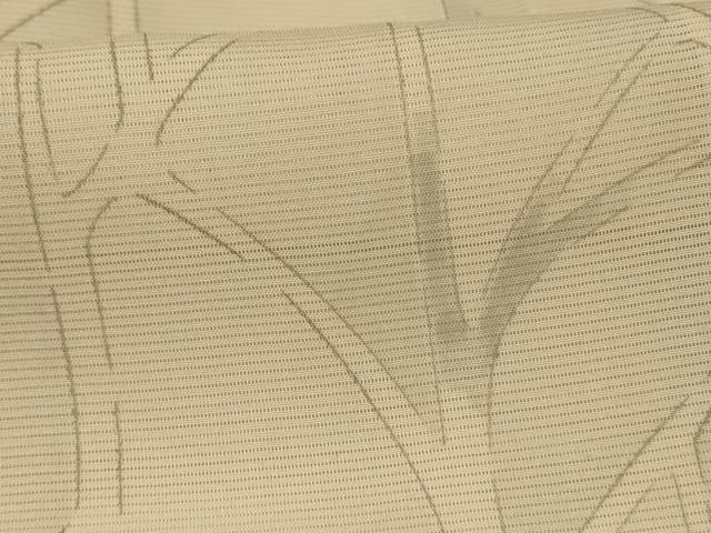 平和屋着物＊夏物　小紋　絽　幾何学文様　正絹　逸品　AABG7361jd_5