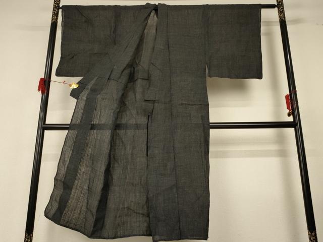 平和屋着物＊夏物 男性 石川県指定無形文化財 能登上布 本