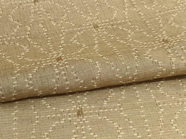 平和屋着物＊夏物　小紋　紗　幾何学文様　正絹　逸品　AABG7424jd_4