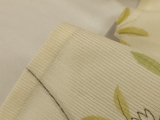 平和屋着物＊夏物　訪問着　絽　花籠文　正絹　逸品　AABG7439jd_6