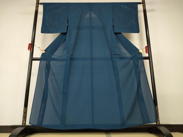 平和屋着物＊夏物　色無地　縦絽　褐返色　正絹　逸品　未使用　AABG7492jd