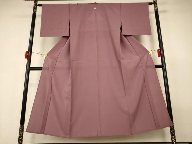 平和屋着物＊夏物　色無地　絽　鴇浅葱色　正絹　逸品　AABG7495jd