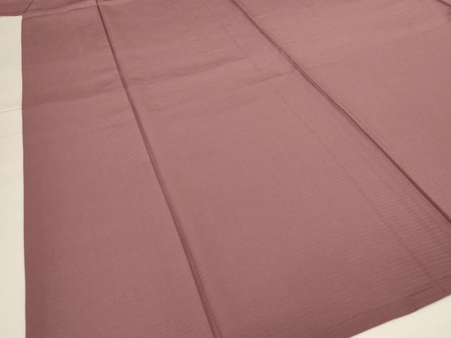 平和屋着物＊夏物　色無地　絽　鴇浅葱色　正絹　逸品　AABG7495jd_2