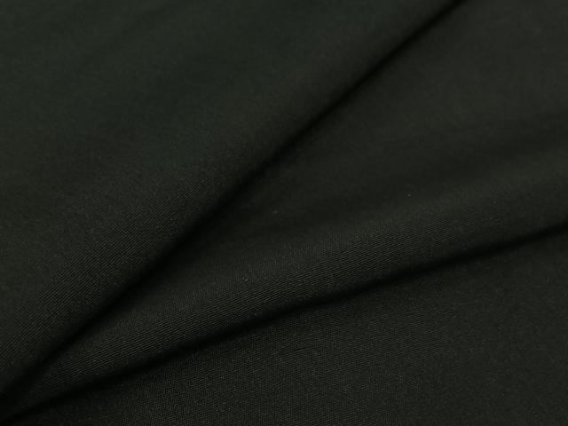 平和屋着物▽男性　黒紋付　暗黒色　正絹　逸品　AABG7714jh