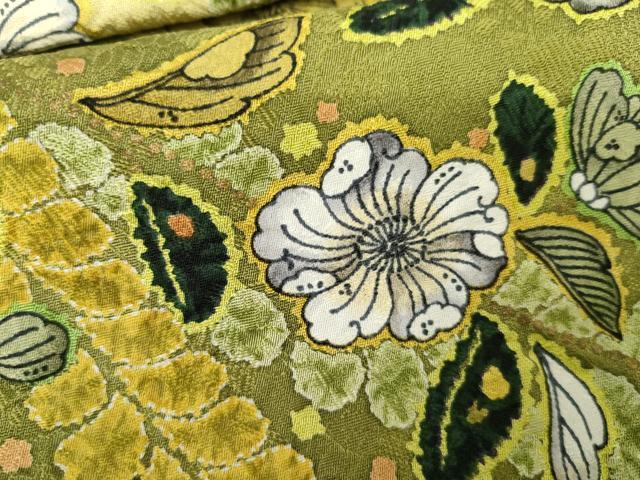 平和屋着物●訪問着　作家物　孝美　辻が花　暈し染め　正絹　逸品　AABG8015cs_5