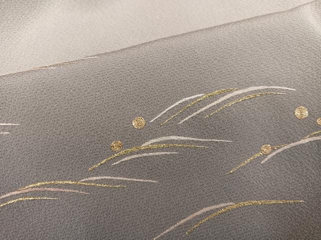 平和屋着物●訪問着　蘇州刺繍　波　暈し染め　金糸　さが美扱い　波留美　丹後ちりめん　正絹　逸品　AABG8535ph_5