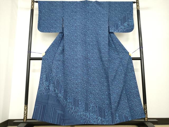 平和屋着物∞極上 吉乃一廉 幻の辻が花 道中着 ロング丈 夢幻ぼかし 暈