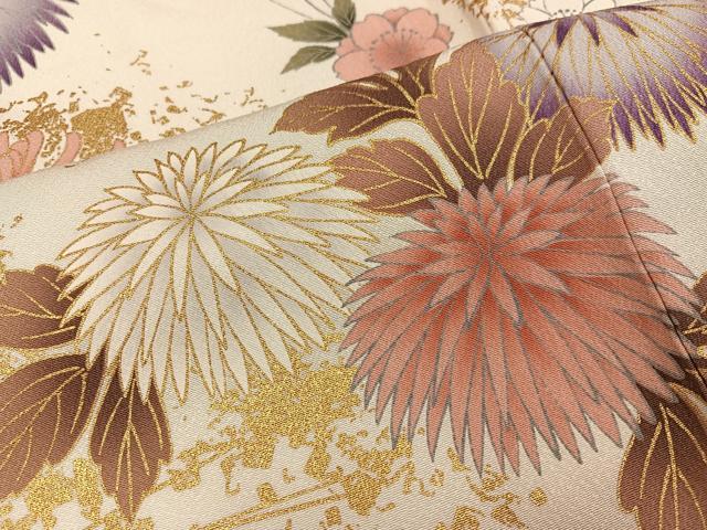 平和屋着物●豪華振袖　鳳凰花鼓舞蝶文　暈し染め　金彩　正絹　逸品　AABG9015ph_5