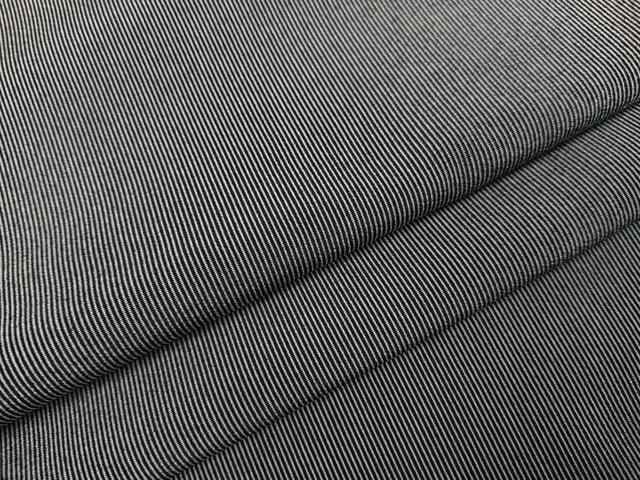 平和屋着物●江戸小紋　万筋　青×白　洗える着物　AABG9033ph