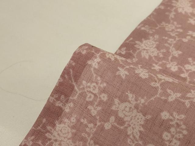平和屋着物＊夏物　小紋　紗　辻が花　洗える着物　AABG9175jd_6
