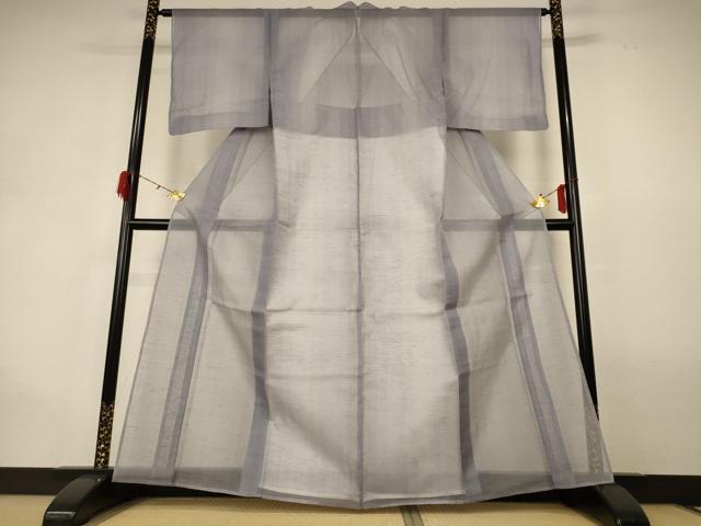 平和屋着物＊夏物　紗紬　色無地　霞色　正絹　逸品　AABG9213jd 平和屋着物＊夏物 紗紬 色無地 霞色 正絹 逸品 AABG9213jd 【公式通販】