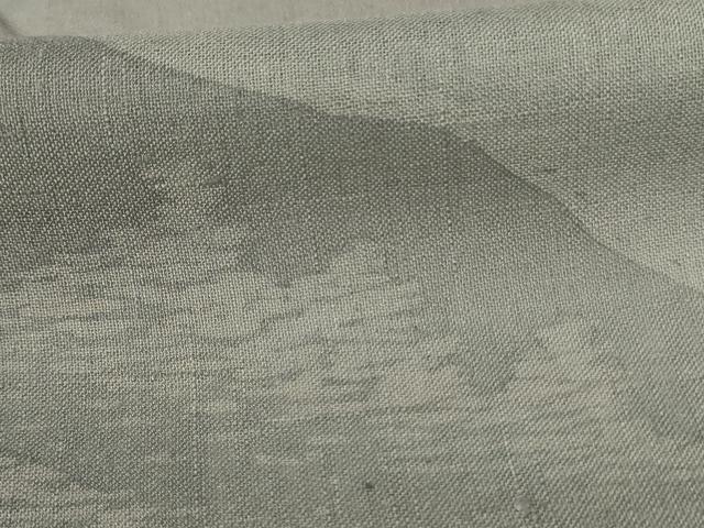 平和屋着物＊夏物　訪問着　紗　手描き　風景文　正絹　逸品　未使用　AABG9214jd_5