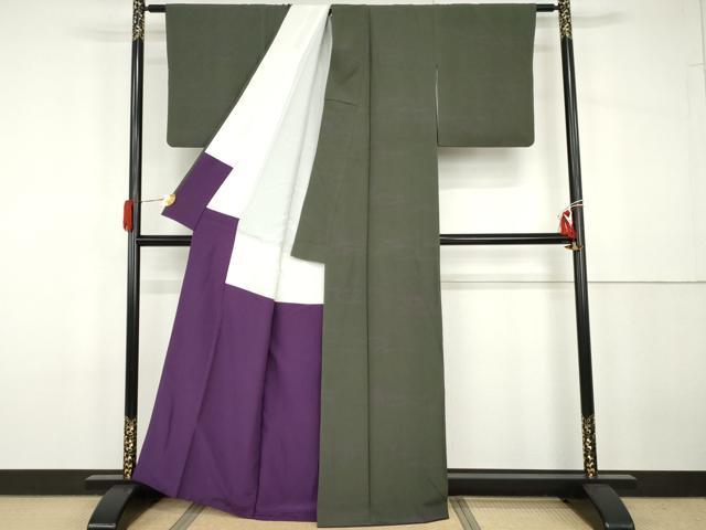 平和屋着物○世界的人形師 辻村寿三郎 ジュサブロー 小紋 春日小紋 反 