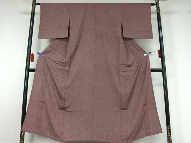 平和屋着物▽江戸小紋　単衣　鮫小紋柄　正絹　逸品　AABH2177jh_1