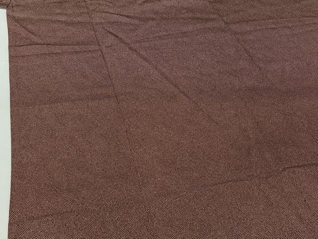 平和屋着物▽江戸小紋　単衣　鮫小紋柄　正絹　逸品　AABH2177jh_3