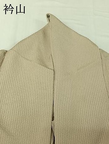 平和屋着物▽上質な小紋　単衣　絞り　手描き　花丸文　金彩　正絹　逸品　AABH2272jh_7