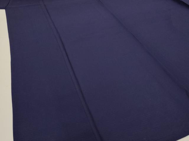 平和屋着物＊夏物　色無地　絽　深紫色　正絹　逸品　AABH3173jd_2