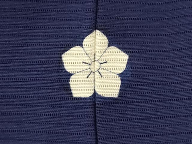 平和屋着物＊夏物　色無地　絽　深紫色　正絹　逸品　AABH3173jd_4