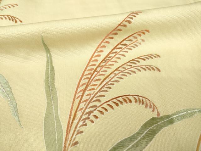 平和屋着物●訪問着　友禅　刺繍　舞蝶文　暈し染め　正絹　逸品　AABH3305ck_5