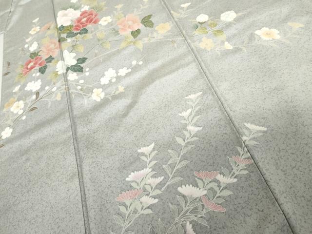 平和屋着物●訪問着　友禅　枝花文　暈し染め　正絹　逸品　未使用　AABH3629cs_3