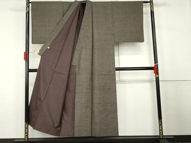 平和屋着物●男性　男柄の最高峰　西郷柄　西郷絣　本場大島紬　アンサンブル　正絹　逸品　AABH3667cs_1