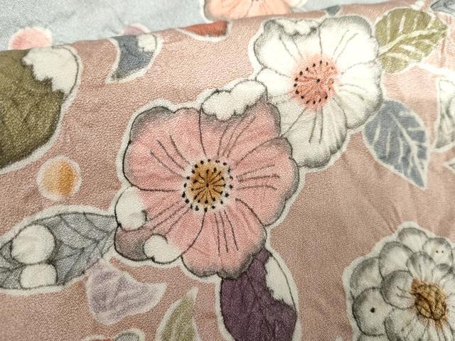 平和屋着物●訪問着　辻が花　暈し染め　金彩　正絹　逸品　AABH3700cs_6
