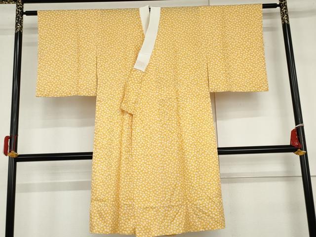平和屋着物●長襦袢　無双仕立て　舞花文　正絹　逸品　AABH3720cs