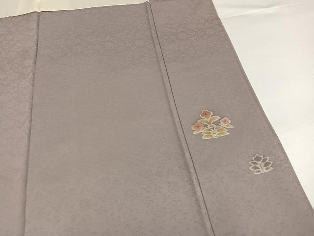 平和屋着物●訪問着　向い鳥葡萄花唐草文　暈し染め　金彩　正絹　逸品　AABH3825ph_6