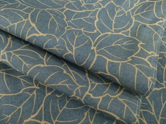 平和屋着物●上質な紬　葉尽くし　正絹　逸品　AABH4244ck 21,229円