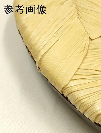 平和屋着物●男性　和装小物　雪駄　畳表　牛革底　逸品　未使用　AABH4295ay_5