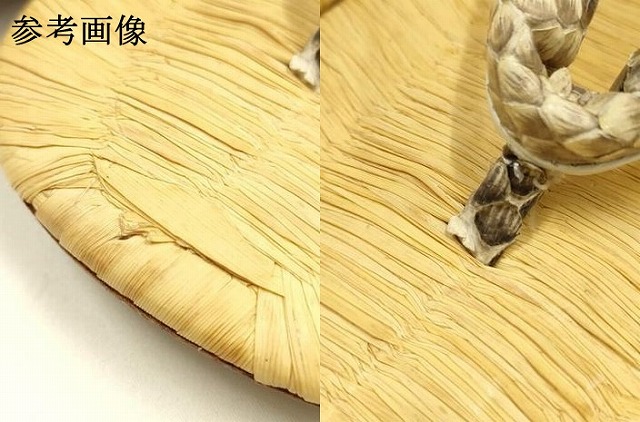 平和屋着物●男性　和装小物　雪駄　畳表　鼻緒：蛇皮　牛革底　スネークスキン　逸品　AABH4296ay_5