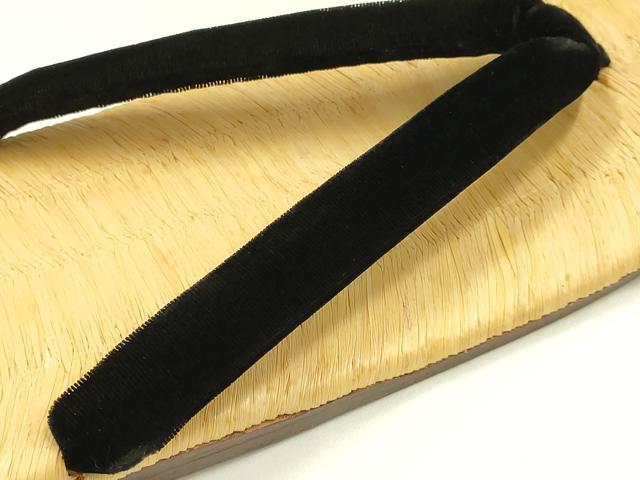平和屋着物●男性　和装小物　雪駄　畳表　牛革底　逸品　AABH4298ay_2