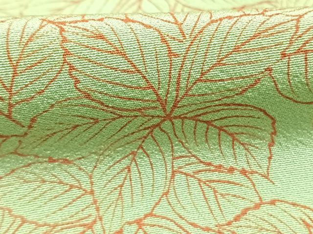 平和屋着物●訪問着　枝葉文　正絹　逸品　AABH5049fy_5