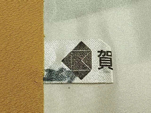 平和屋着物●豪華振袖　駒刺繍　草花文　金彩　正絹　逸品　AABH5076fy_6