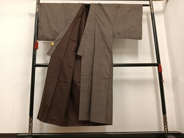 平和屋着物○男性 男柄の最高峰 西郷柄 西郷絣 本場大島紬