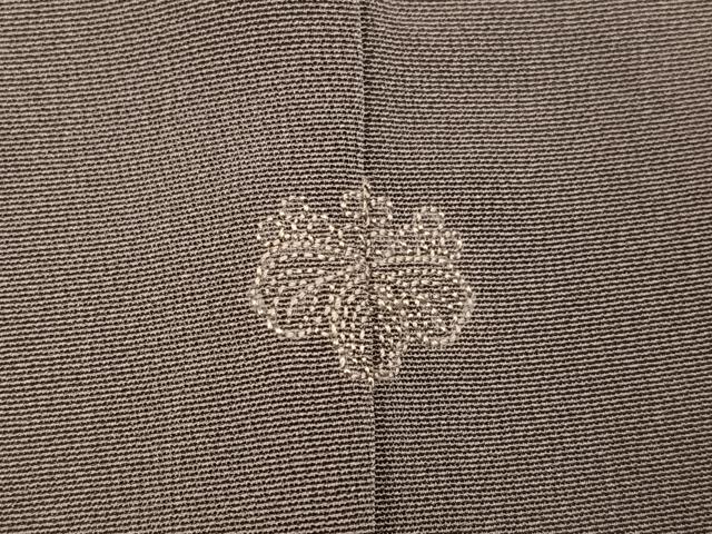 平和屋着物●訪問着　手描き　駒刺繍　飛鳥草花文　金彩　正絹　逸品　未使用　AABH5293ph_6